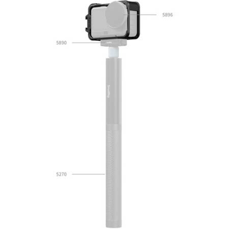 SmallRig 5886 - klatka do DJI Osmo Action 6 - przykład użycia